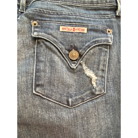 Hudson Mid-Rise Distressed Skinny Jeans - Size 27 * WJ03 - Picture 7 of 11